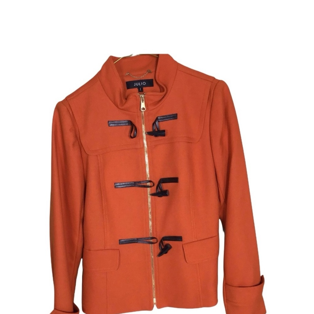 Julio Women's Vibrant Orange Utility Jacket